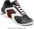K-Swiss Men's Glaciator SCD (Black/White/Red) Tennis Shoes, Available in Sizes 6.5 thru 14