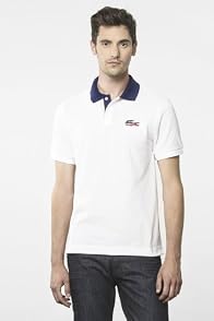 Short Sleeve Pique United States Croc Flag Polo