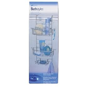 Zenith Bathstyles Over-the-Shower Door Caddy, Chrome #7603SS