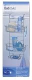Zenith Bathstyles Over-the-Shower Door Caddy, Chrome #7603SS