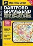 Dartford, Gravesend Midi (Aa Street By Street Midi): Midi (AA Street by Street)