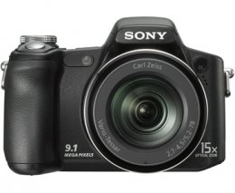 Sony Cyber-shot DSCH50 9.1 MP Digital Camera with 15x Optical Zoom with Super Steady Shot