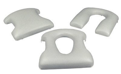 PADDED SEAT,OVAL CUTOUT for Rehab Shower Commode Wheelchair