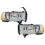 Dodge Ram Old Style With Sport Package Headlights Headlamps Driver passenger ... by Headlights Depot