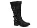 Manfield Hattie Black Womens Biker Boots US Size 8