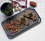 Chef's Design Double Burner Reversible Nonstick Griddle