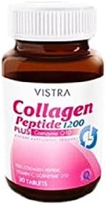 Vistra Collagen Peptide 1200 Plus Co-q10 (30 Capsules.) high-quality ( Hot Items )
