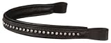 Browband w/Small Clear Jewels