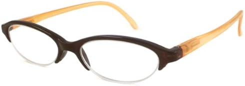 UrbanSpecs Readers Reading Glasses - TT25 Brown / Brown +2.00-TT25BRN200