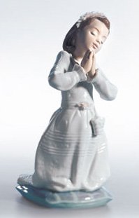 Lladró Communion Prayer (Girl) Figurine