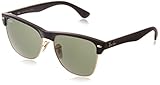 Ray-Ban 0RB4175 0RB4175 Square Sunglasses,Demi Shiny Black Frame/Green Lens,57 mm