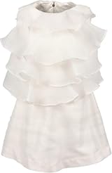 Girls A-line Organza/Taffeta  Shift Party Dress  With Ruffles