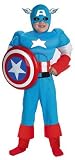  : Child Captain America Muscle Costume Medium 7-8