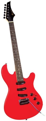 Gladiator GI-085-RED Electric Guitar, Red