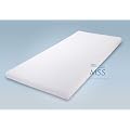 MSS viscoelastische Gelschaum Matratzenauflage mit Bezug / Kernh�he 4 cm Gr��e: 90x200 cm