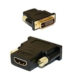 iGloo Premium 24k Gold Plated HDMi Female to Male Dvi Adapter Adaptor