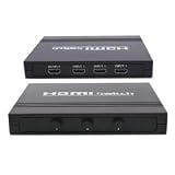 Pyle - PHDMSWM3 - High Definition HDMI 3 Source Input and 1 Source Output Manual Switcher (MECHANICAL)