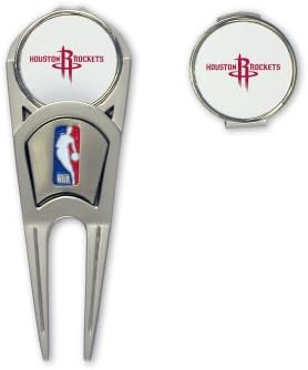 McArthur Sports Houston Rockets Divot Tool and Hat Clip Gift Set