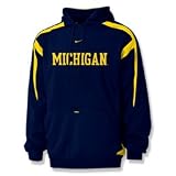 Michigan Wolverines Nike Hooded Sweatshirts - Interception