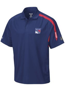 Reebok New York Rangers Center Ice Coaches Polo Shirt - New York Rangers Medium