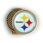 Pittsburgh Steelers Hat Clip & Golf Ball Marker