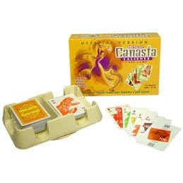 Click here to buy Family Card Games Canasta Caliente - Deluxe Edition by Winning Moves.