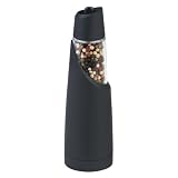 Trudeau Graviti Battery-Operated Pepper Mill, Black (Kitchen)