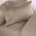 300-THREAD-COUNT OLYMPIC QUEEN SHEET SET 300TC EGYPTIAN COTTON SHEET SET 300 TC - TAUPE SOLID