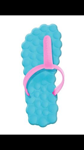 Timberred Cloud Beach Flip Flop (Size 6- SIZE 7) blue MEDIUM