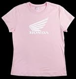 Honda Womens Wing Short Sleeve T-Shirt (2 Pack) Pink Medium M