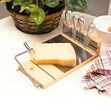 RED VANILLA 5 PIECE NAPA CHEESE BOARD SLICER AND STAINLESS STEEL KNIFE SET!!!