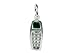 Exquisite Mobile Phone Charm Sterling Silver