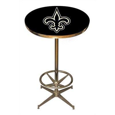 Imperial New Orleans Saints Licensed Pub Table