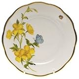 Herend American Wildflowers Evening Primrose Bread & Butter Plate