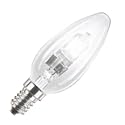 Philips 82058400 ECOCLASSIC30 KZL 42W E14 K Energiesparende Hochvolt-Halogen Kerzenlampe klar