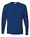 Jerzees 50/50 Long Sleeve T-Shirt - TRUE ROYAL - XX-Large