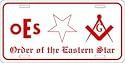 Order of the Eastern Star License Plate