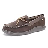 L.B. Evans Chocolate Lined Slipper 1142 by L.B. Evans