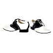 Black and White Adult Costume Saddle Shoes