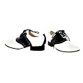 Black and White Adult Costume Saddle Shoes
