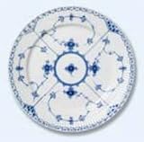 Royal Copenhagen Blue Fluted Half Lace Buffet Dinner Plate