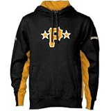 Antigua Pittsburgh Pirates Black Ladies Full Zip Hoody Sweatshirt