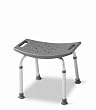 ^MDS89740RH Medline Bath Bench without Back, Gray