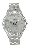 DKNY Crystal Bracelet Grey Mother-of-Pearl Dial Women's Watch #NY4756