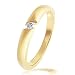 Cover:Goldmaid Damen-Ring Solit�r Verlobungsring 585 Gelbgold 1 Brillant 0,07 ct. Gr. 58 So R730GG58