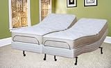 Full Size Insignia 100% Natural Latex Mattress Leggett & Platt Prodigy Adjustable Bed