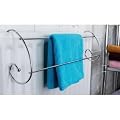 Curved Chrome Radiator Towel Rail