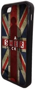 I am Sherlocked Rubber Iphone 5C Case, Iphone 5C cover, Black Rubber Case - BBC