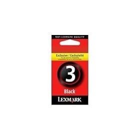Lexmark Cartridge No. 3 - Print cartridge - 1 x black