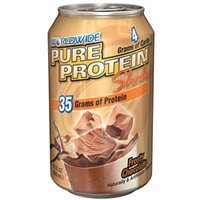 Pure Protein Ready to Drink Shake 35 Grams Protein, Vanilla Cream (Pack of 12)